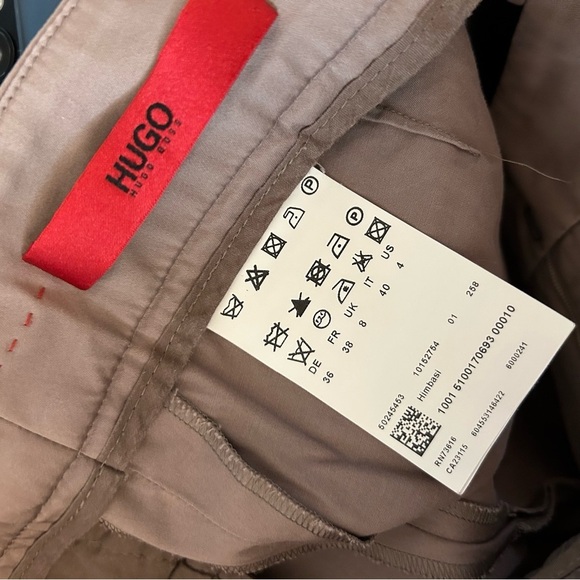 💕 Hugo pants Taupe Cropped 4 - Picture 6 of 14